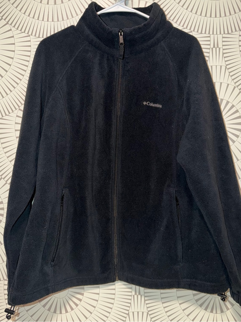 Columbia Women’s Black Full-Zip Fleece Jacket Size 2X